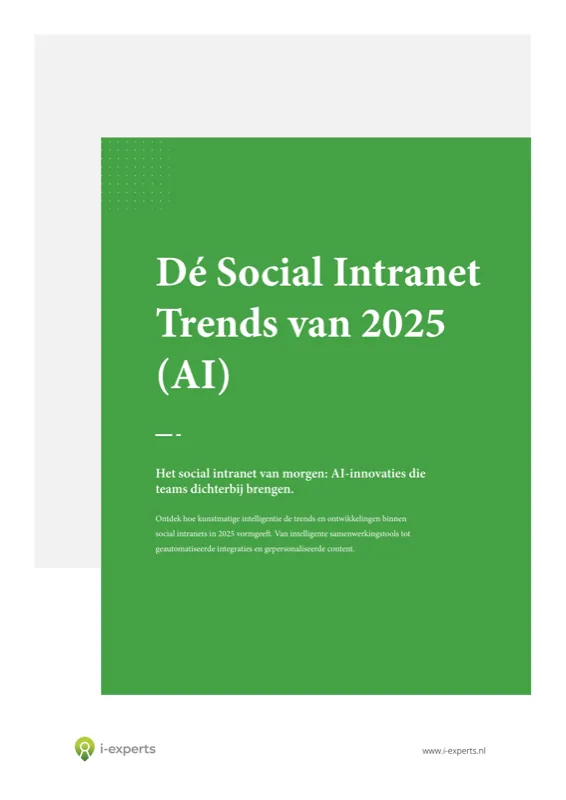 Whitepaper Dit zijn dé intranet trends van 2025!