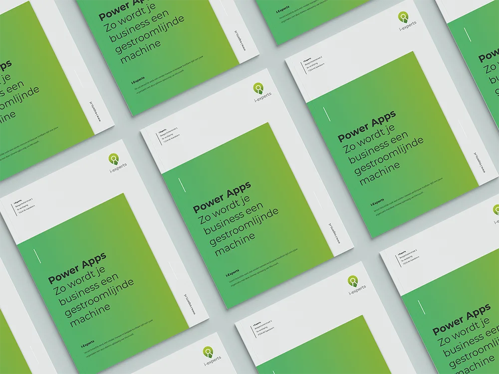 Mockup van whitepaper over het stroomlijnen van bedrijfsprocessen om efficiënter te werken.