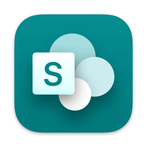 Icoon van Microsoft SharePoint.