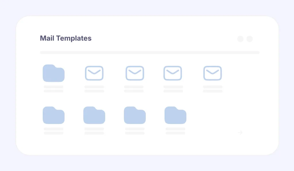 Voorbeeld van uniforme e-mailhandtekeningen en sjablonen in Outlook.