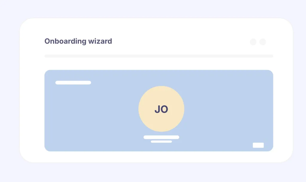 Gepersonaliseerde onboardingpagina op intranet met taken, documenten en introductievideo’s.