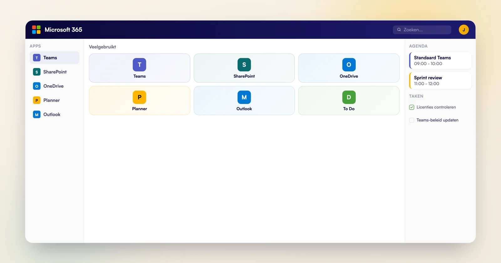 De digitale werkplek met Microsoft 365